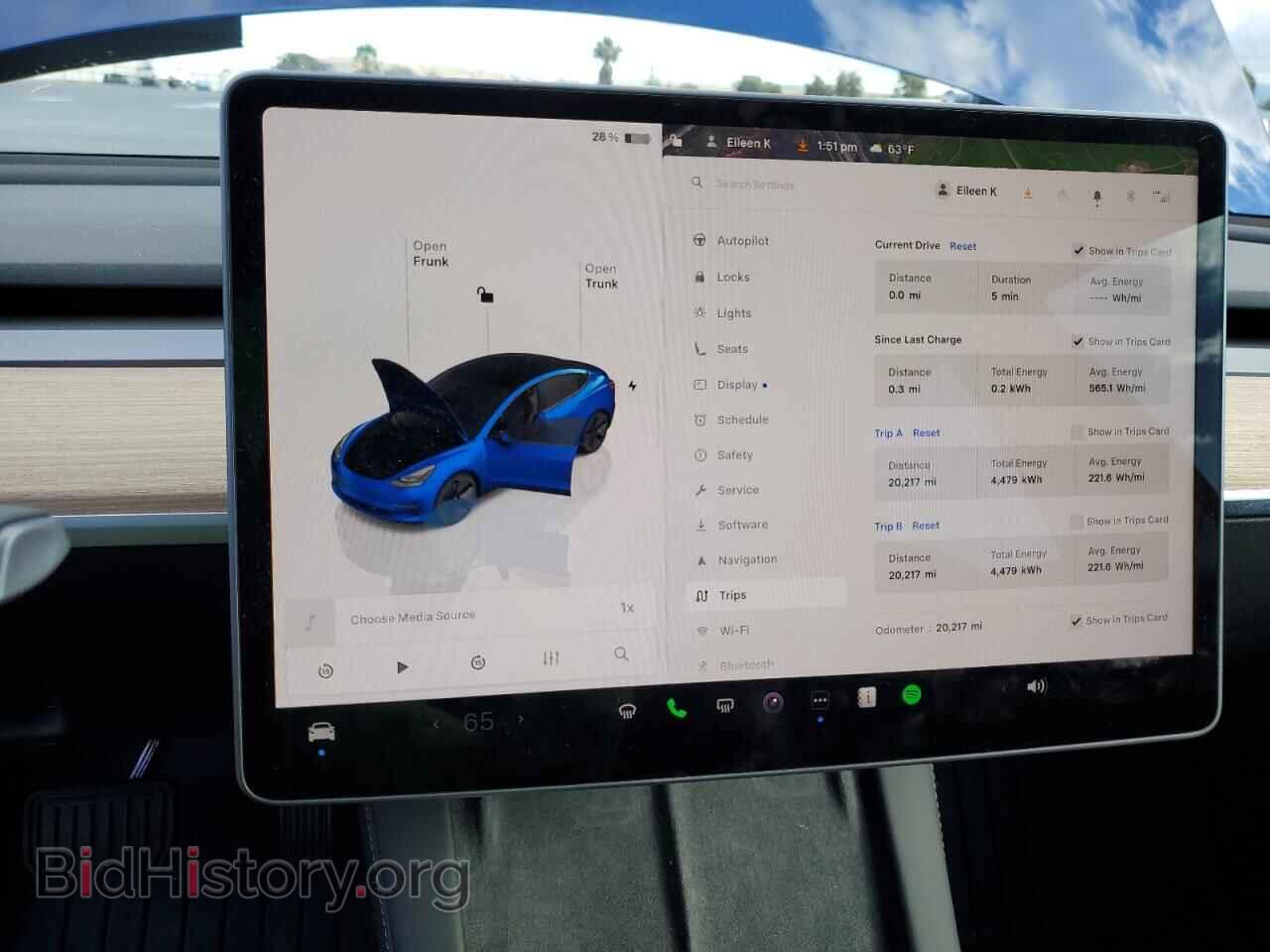 2023 TESLA MODEL 3 - VIN: 5YJ3E1EA2PF710938 - Фото 9