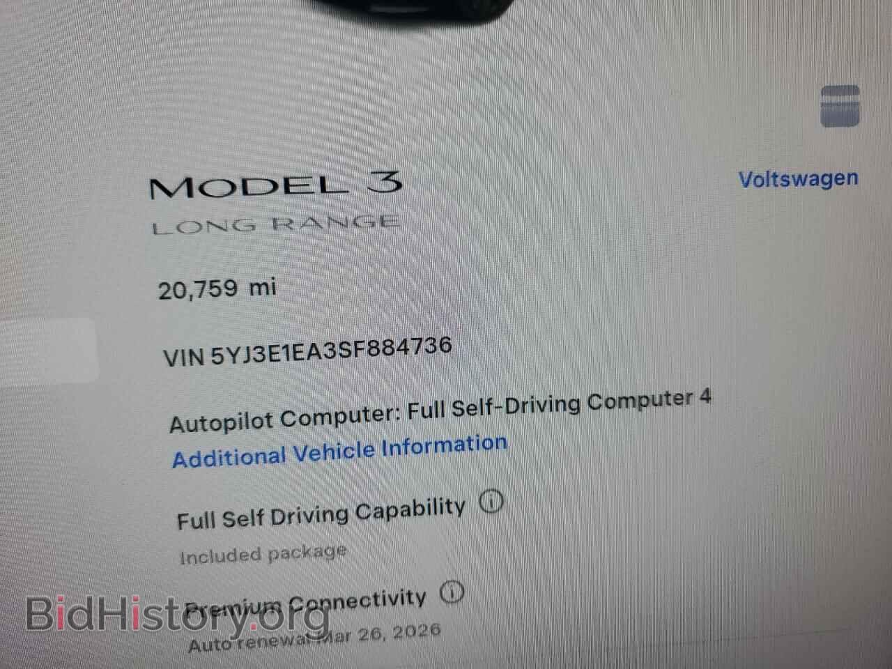 2025 TESLA MODEL 3 - VIN: 5YJ3E1EA3SF884736 - Photo 9