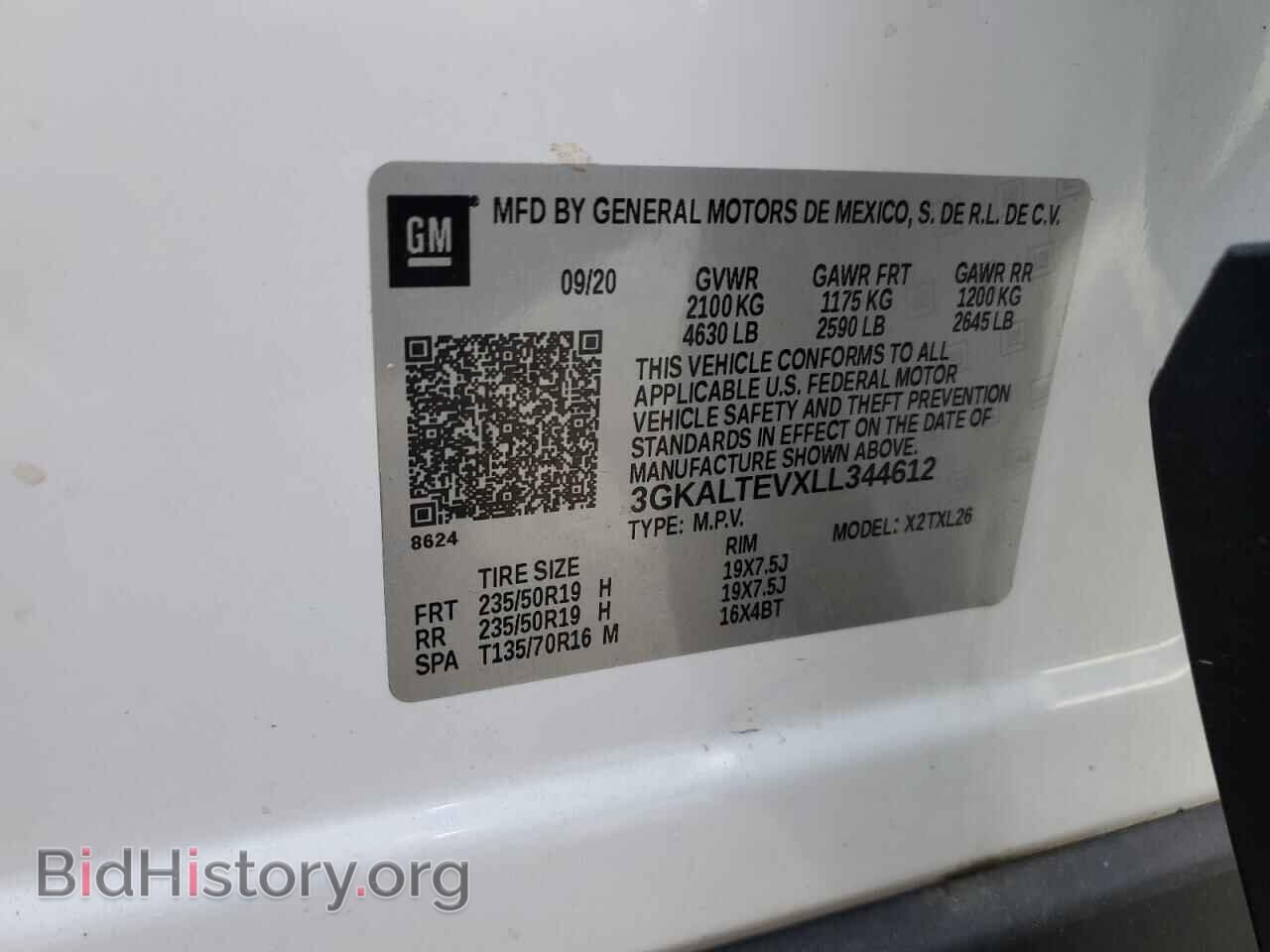 2020 GMC TERRAIN - VIN: 3GKALTEVXLL344612 - Photo 12