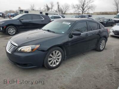 2013 Chrysler 200 Touring, black — VIN 1C3CCBBB2DN513150, Copart