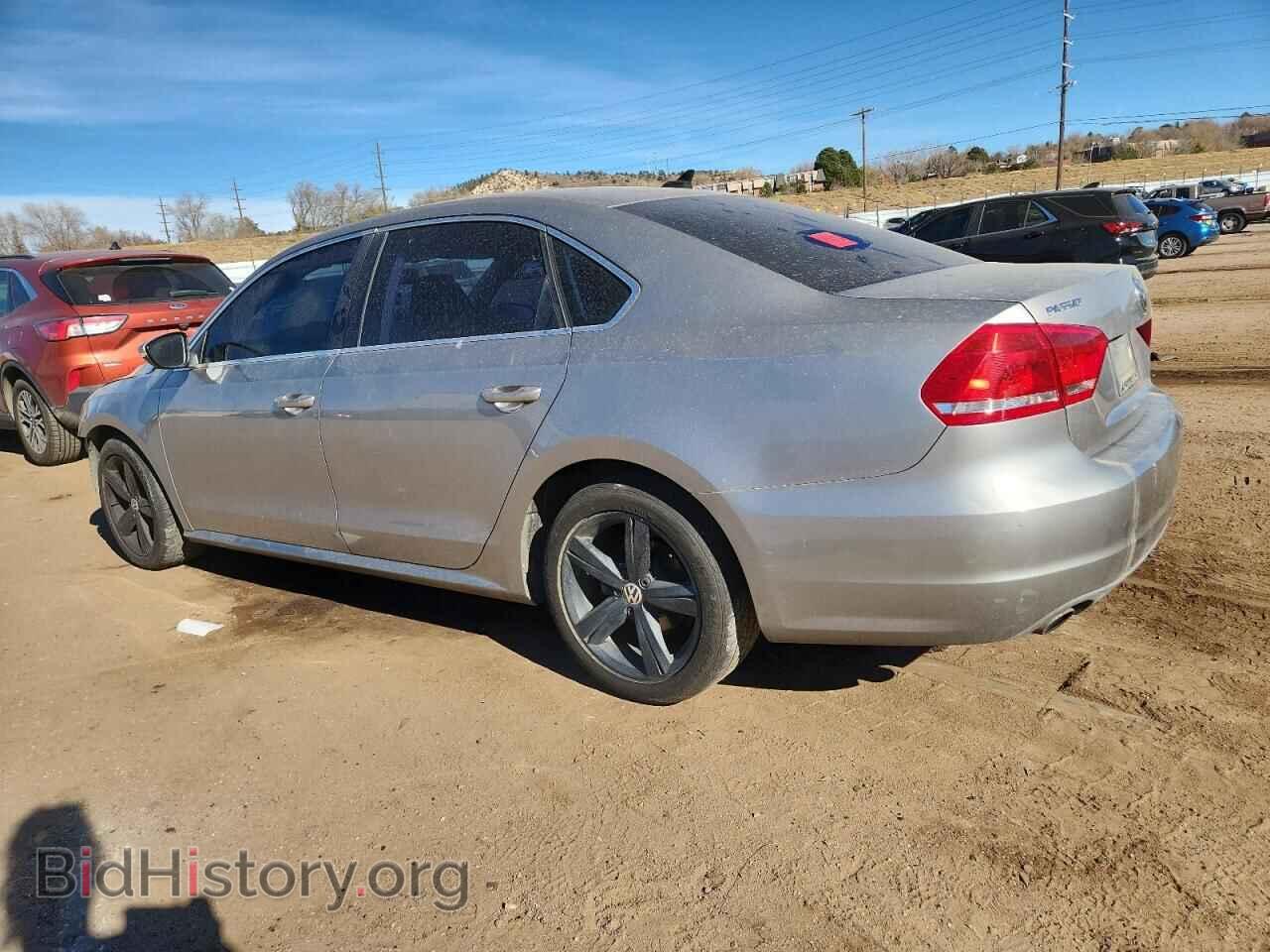 2012 VOLKSWAGEN PASSAT - VIN: 1VWBH7A36CC068614 - Фото 2