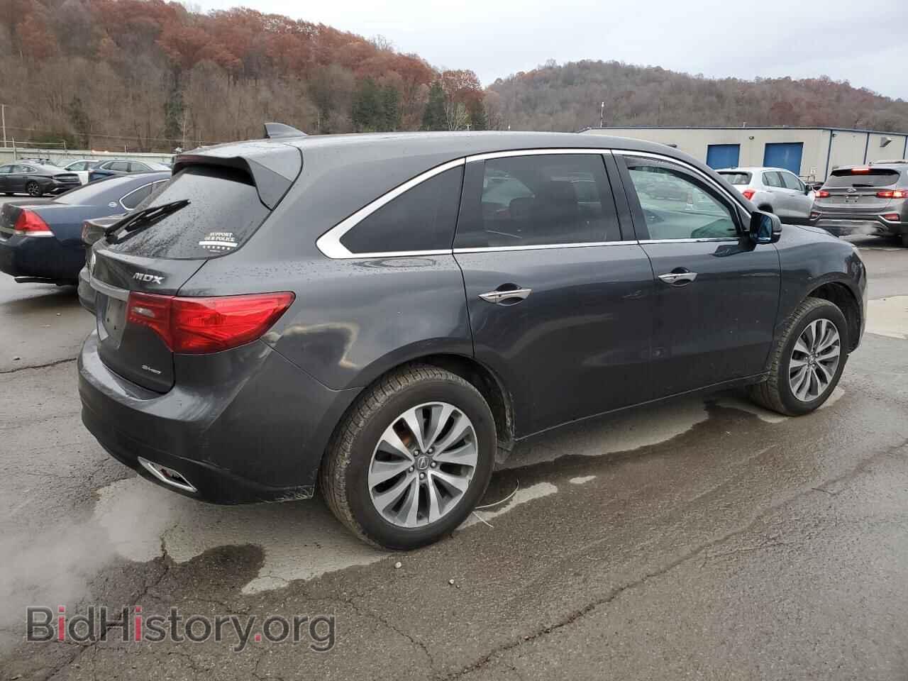2014 ACURA MDX - VIN: 5FRYD4H48EB015990 - Фото 3