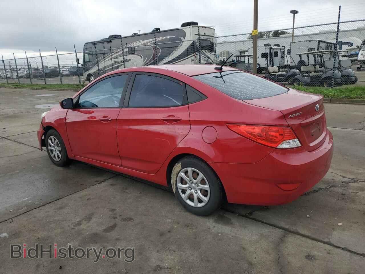 2013 HYUNDAI ACCENT - VIN: KMHCT4AE8DU455338 - Фото 2