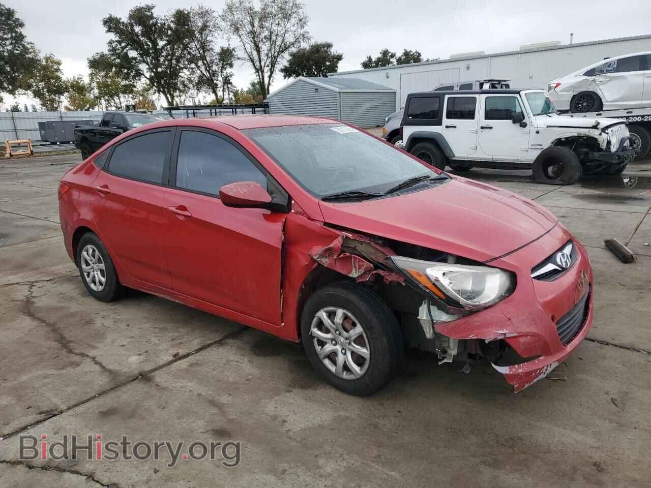 2013 HYUNDAI ACCENT - VIN: KMHCT4AE8DU455338 - Фото 4