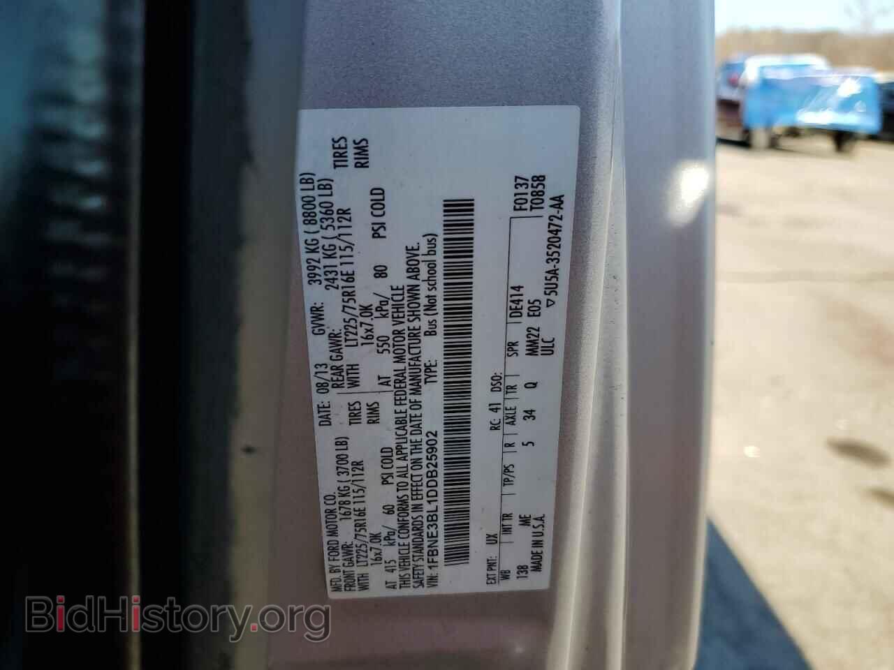 2013 FORD ALL Models - VIN: 1FBNE3BL1DDB25902 - Фото 13
