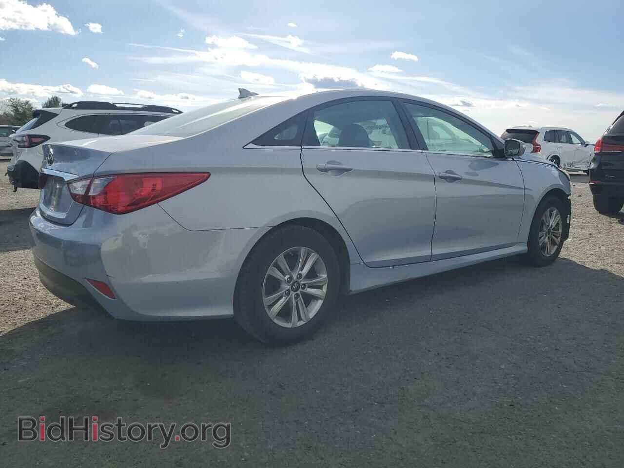 2014 HYUNDAI SONATA - VIN: 5NPEB4AC9EH866242 - Фото 3