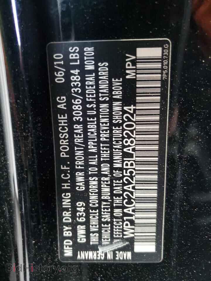 2011 PORSCHE CAYENNE - VIN: WP1AC2A25BLA82024 - Фото 13