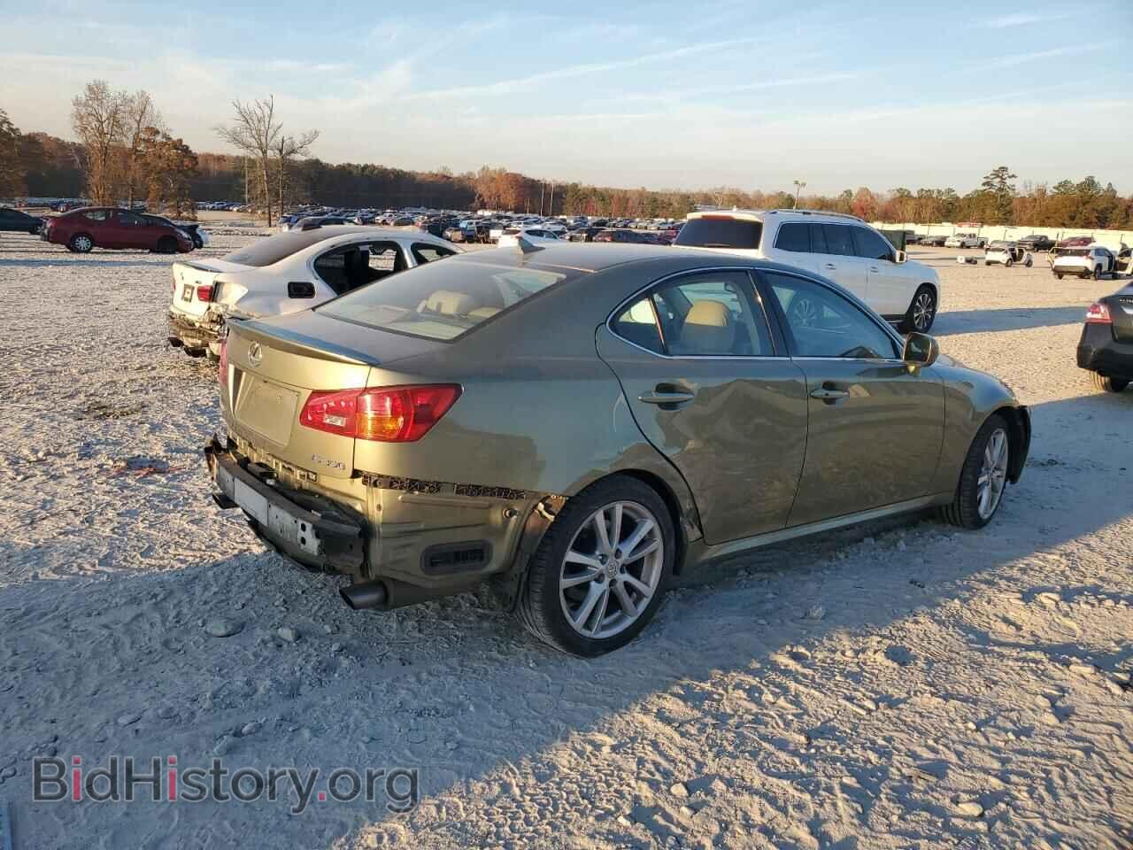 2007 LEXUS IS - VIN: JTHBE262575015491 - Фото 3