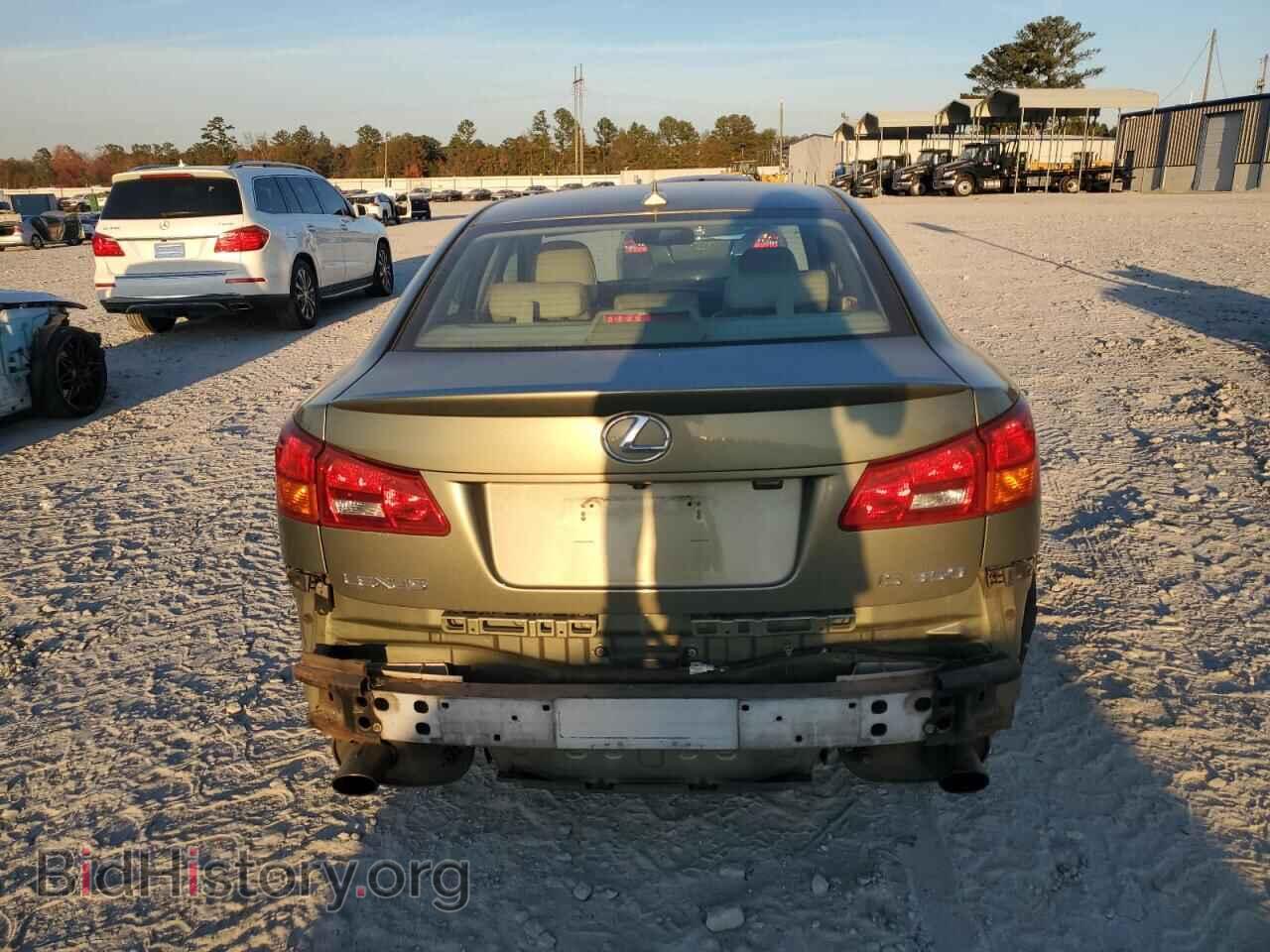 2007 LEXUS IS - VIN: JTHBE262575015491 - Фото 6