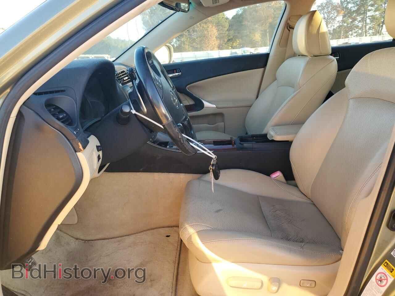 2007 LEXUS IS - VIN: JTHBE262575015491 - Фото 7