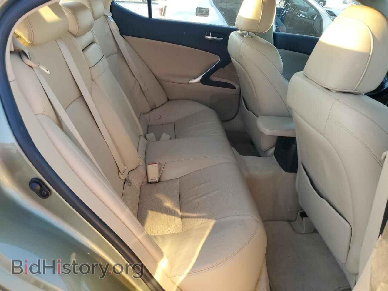 2007 LEXUS IS - VIN: JTHBE262575015491 - Фото 10