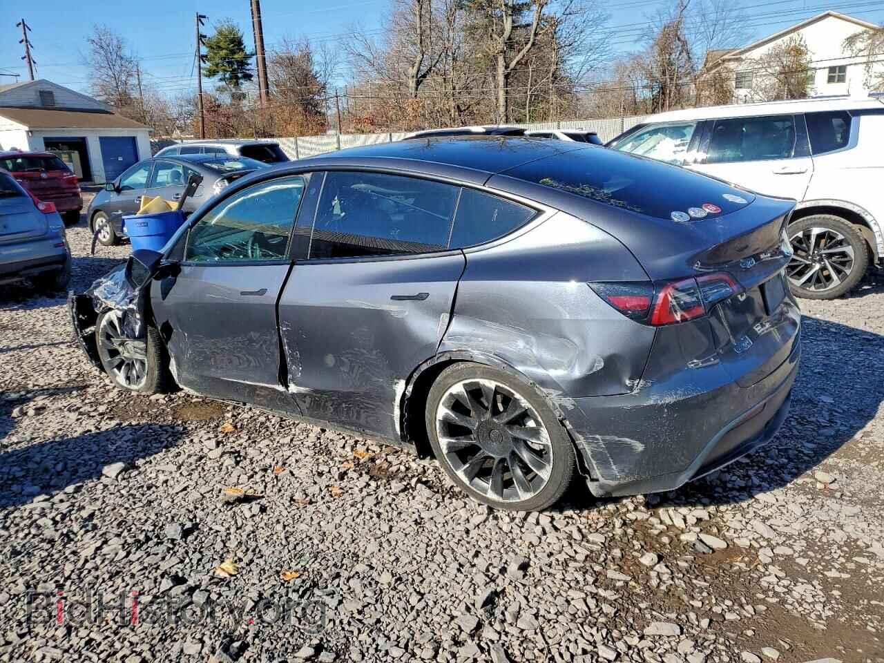2022 TESLA MODEL Y - VIN: 7SAYGDEE7NF481578 - Фото 2