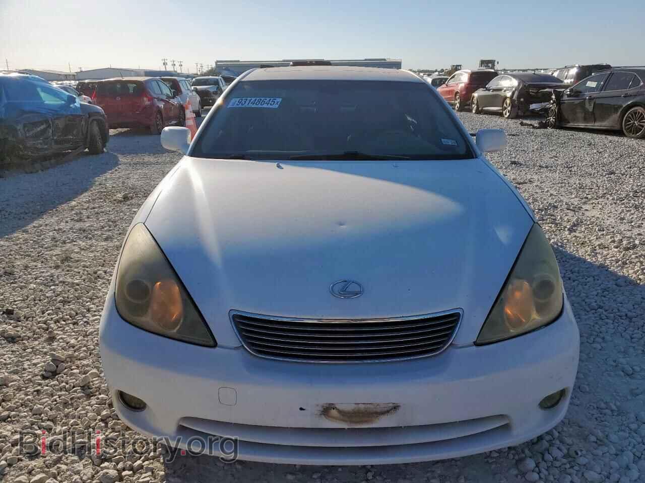 2005 LEXUS ES330 - VIN: JTHBA30G755075369 - Фото 5
