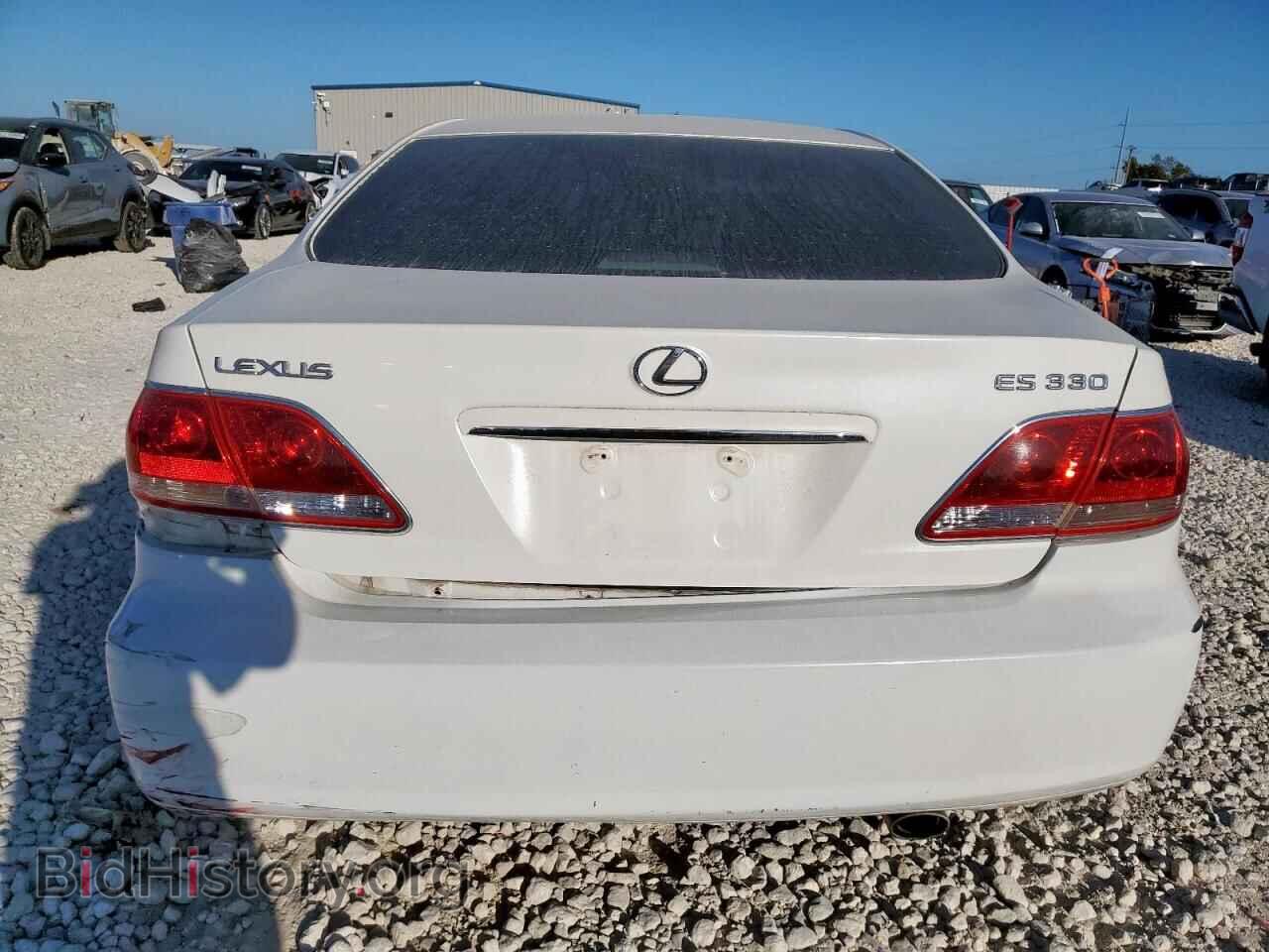 2005 LEXUS ES330 - VIN: JTHBA30G755075369 - Фото 6