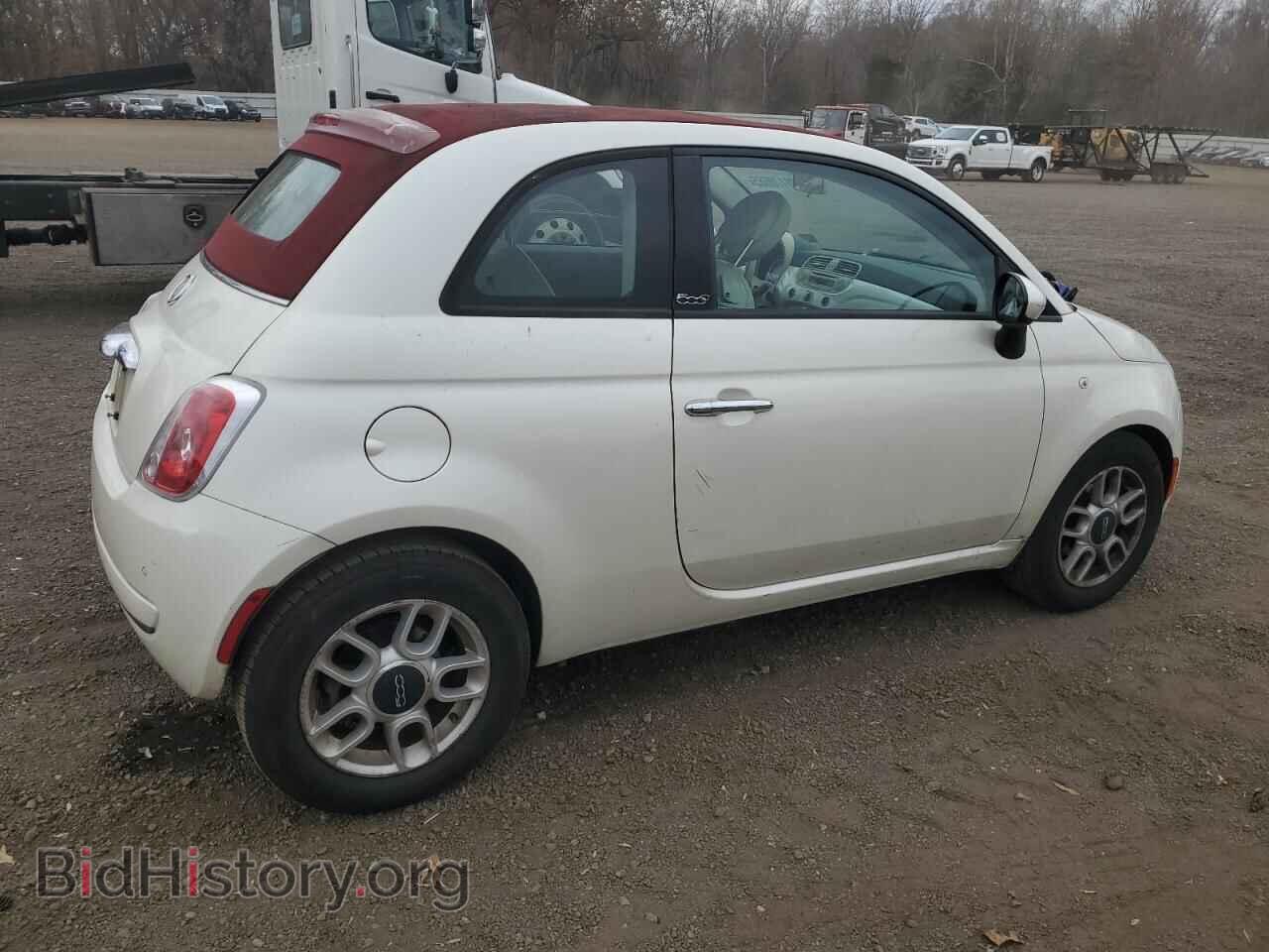 2012 FIAT 500 - VIN: 3C3CFFDR2CT265103 - Фото 3