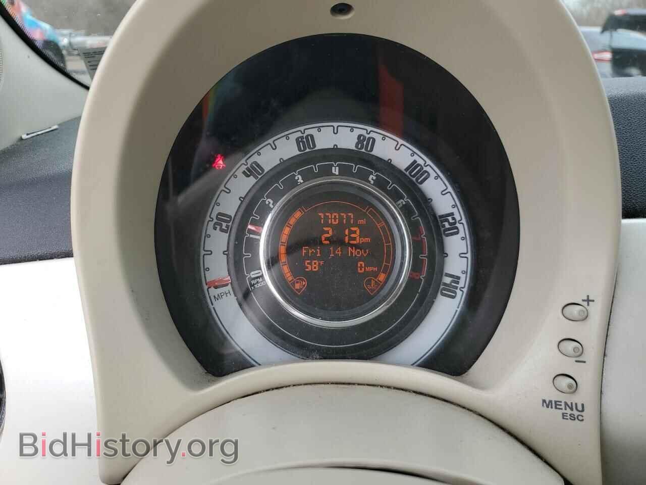 2012 FIAT 500 - VIN: 3C3CFFDR2CT265103 - Фото 9