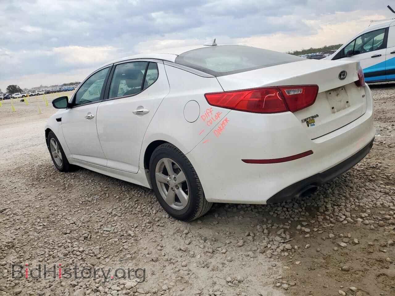 2015 KIA OPTIMA - VIN: KNAGM4A75F5643796 - Фото 2