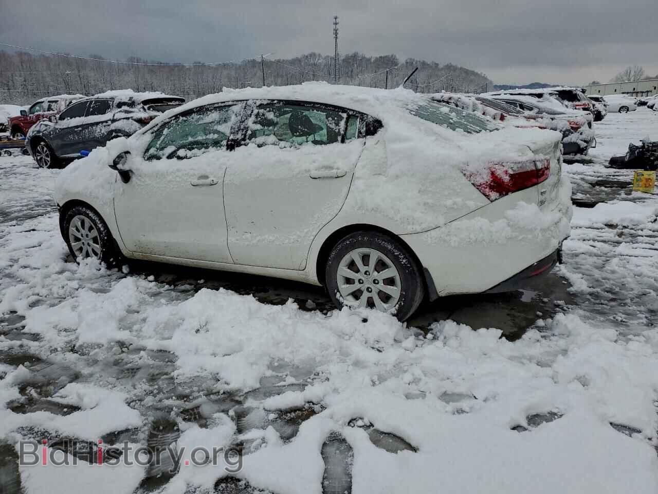 2014 KIA RIO - VIN: KNADM4A30E6419635 - Фото 2