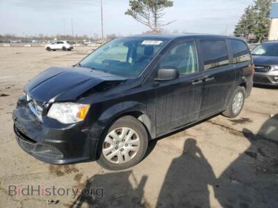 2019 Dodge CARAVAN SE, black — VIN 2C4RDGBG5KR521982, Copart