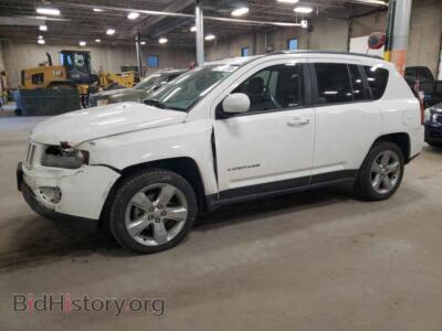 2014 Jeep COMPASS Limited, белый — VIN 1C4NJDCB7ED626751, Copart