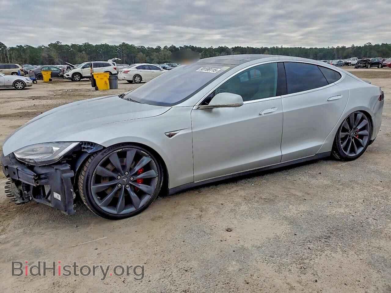Photo 5YJSA1E45FF120281 - TESLA MODEL S 2015