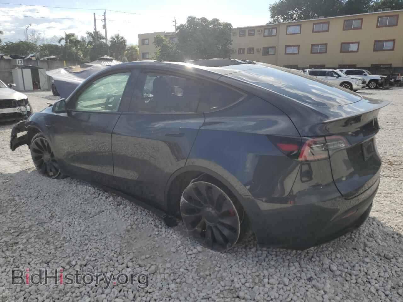 2024 TESLA MODEL Y - VIN: 7SAYGDEF4RA318253 - Фото 2