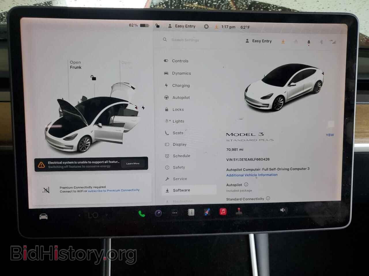 2020 TESLA MODEL 3 - VIN: 5YJ3E1EA6LF660426 - Photo 9