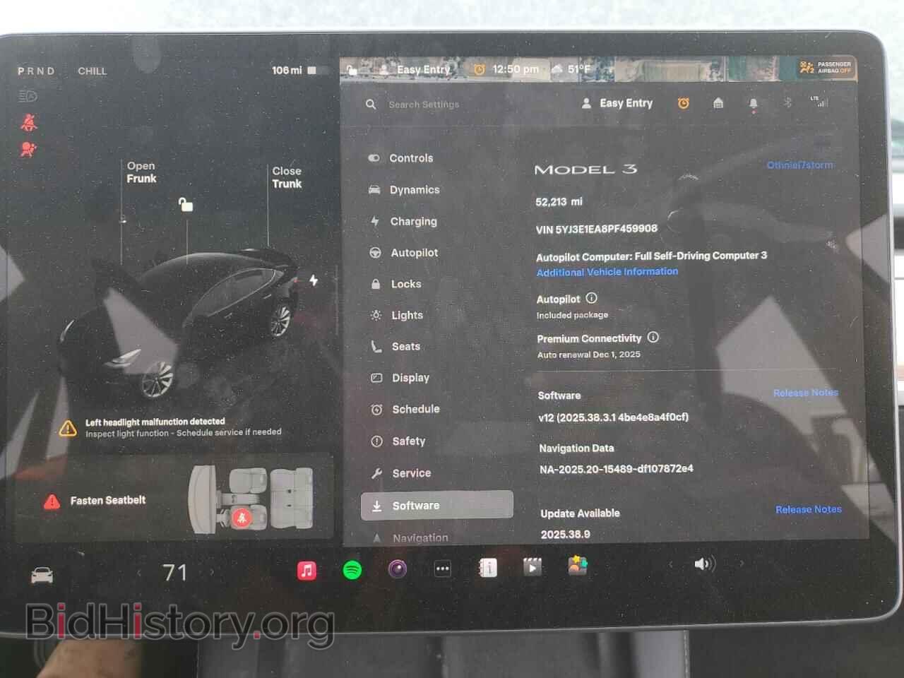 2023 TESLA MODEL 3 - VIN: 5YJ3E1EA8PF459908 - Photo 9