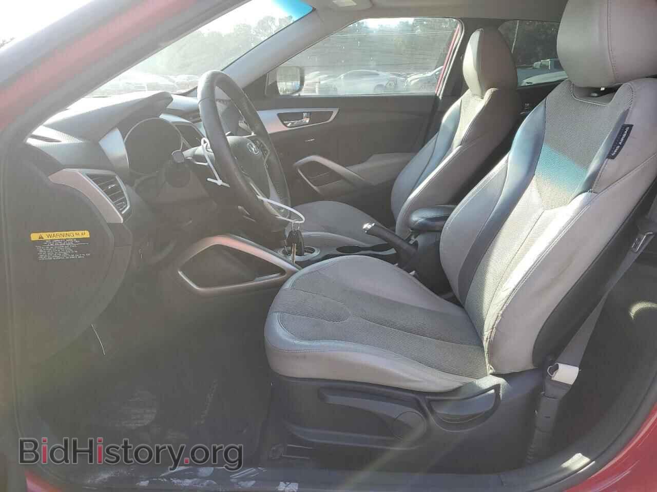 2012 HYUNDAI VELOSTER - VIN: KMHTC6AD6CU044666 - Фото 7