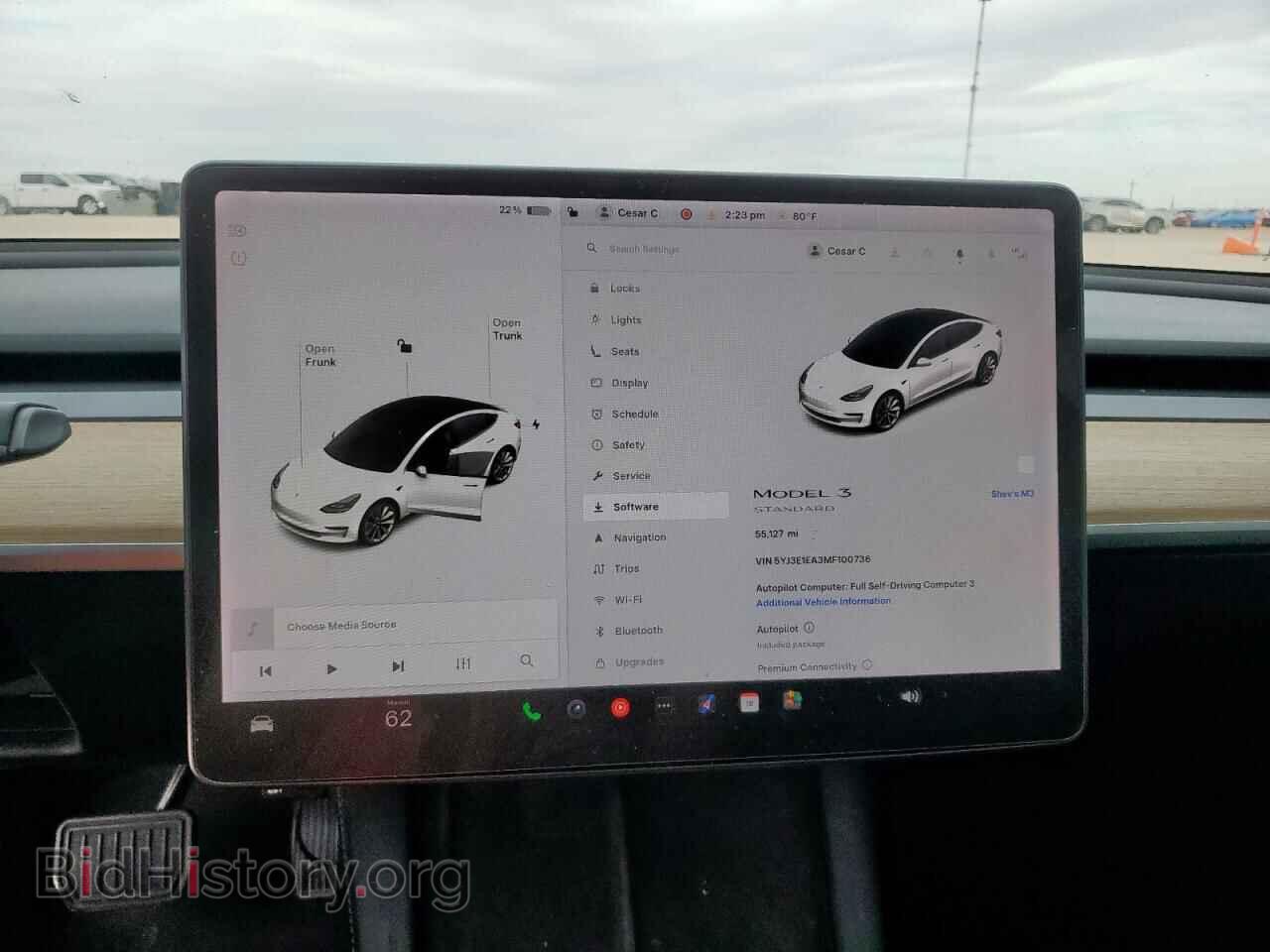 2021 TESLA MODEL 3 - VIN: 5YJ3E1EA3MF100736 - Photo 9