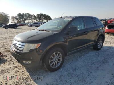2010 Ford EDGE SEL, черный — VIN 2FMDK3JC5ABA36218, Copart