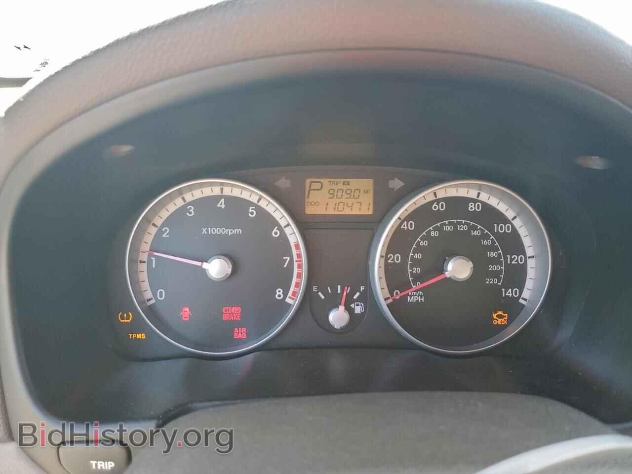 2009 HYUNDAI ACCENT - VIN: KMHCN46CX9U295388 - Фото 9