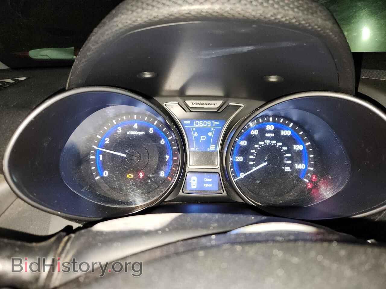 2015 HYUNDAI VELOSTER - VIN: KMHTC6ADXFU228416 - Фото 9