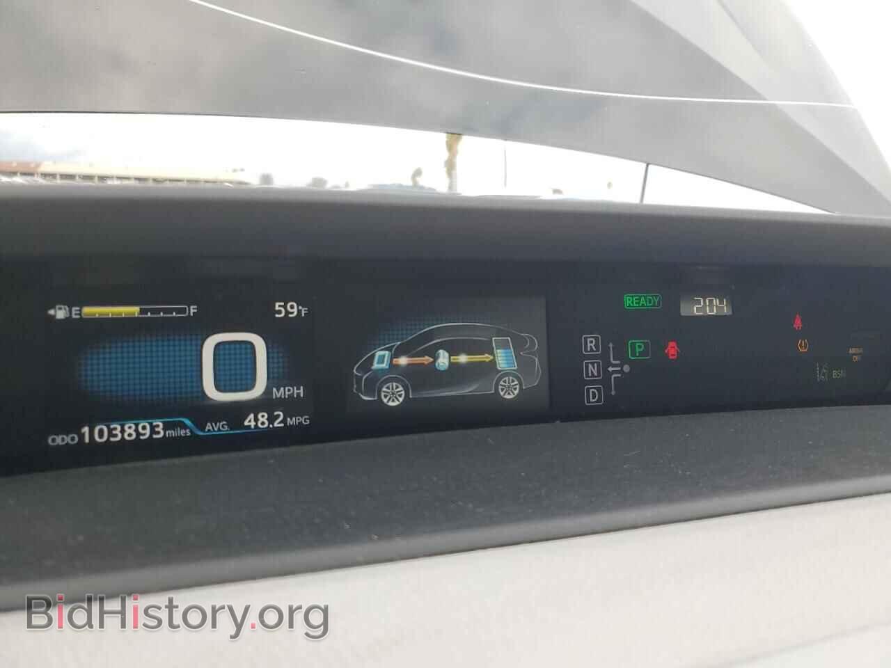 2016 TOYOTA PRIUS - VIN: JTDKARFU4G3024444 - Фото 9