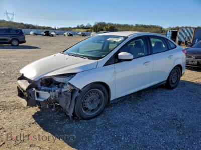 2012 Ford FOCUS SE, белый — VIN 1FAHP3F2XCL274162, Copart