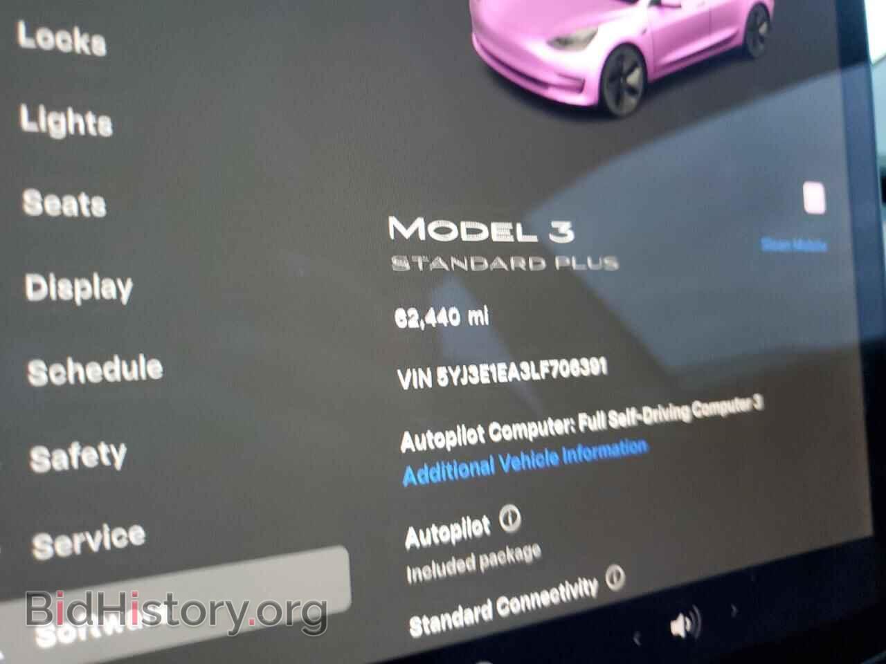 2020 TESLA MODEL 3 - VIN: 5YJ3E1EA3LF706391 - Фото 9