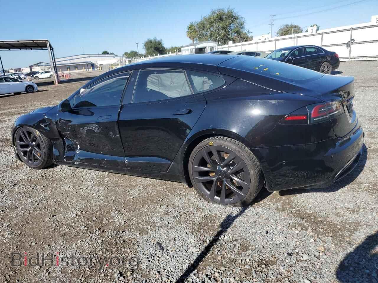 2022 TESLA MODEL S - VIN: 5YJSA1E56NF476715 - Фото 2