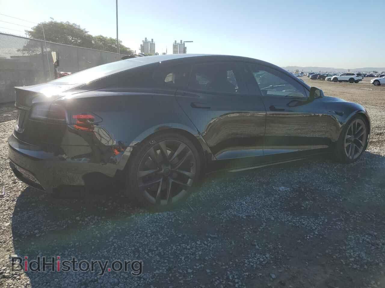 2022 TESLA MODEL S - VIN: 5YJSA1E56NF476715 - Фото 3