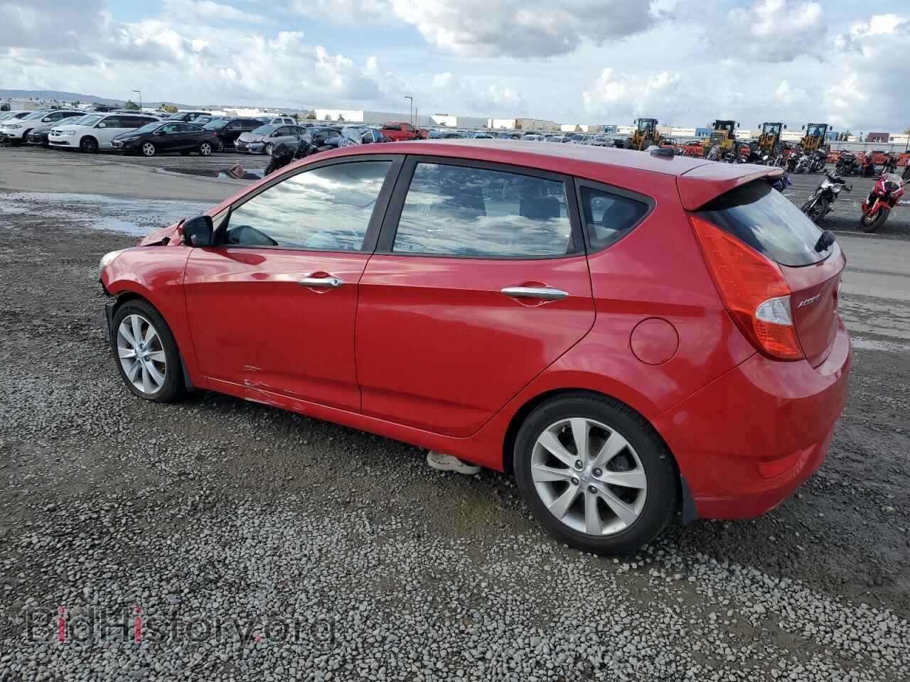 2013 HYUNDAI ACCENT - VIN: KMHCU5AEXDU064260 - Фото 2
