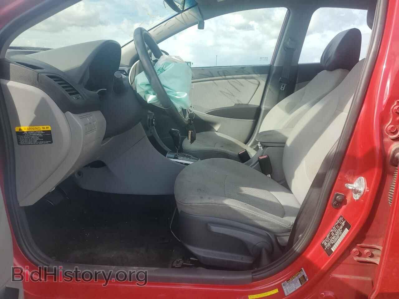 2013 HYUNDAI ACCENT - VIN: KMHCU5AEXDU064260 - Фото 7
