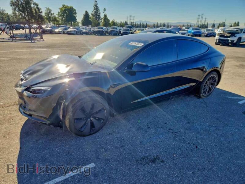 2024 Tesla MODEL 3 (VIN 5YJ3E1EAXRF722144) — photo 1 of 14, Copart, damage: front end