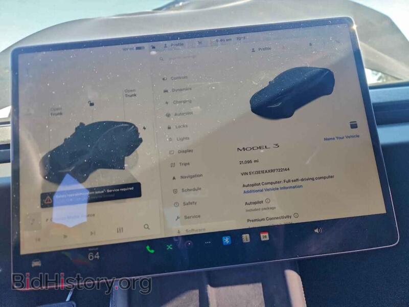 2024 Tesla MODEL 3 (VIN 5YJ3E1EAXRF722144) — photo 9 of 14