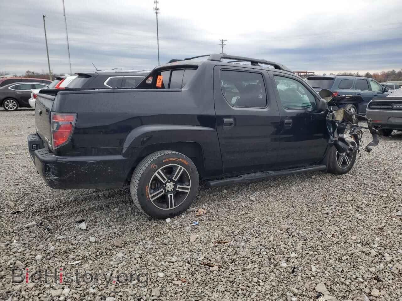2014 HONDA RIDGELINE - VIN: 5FPYK1F73EB014420 - Фото 3