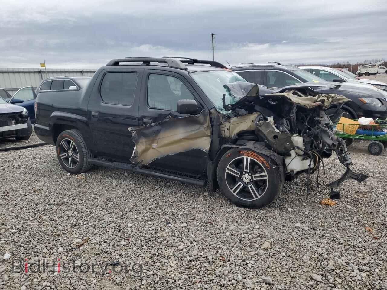 2014 HONDA RIDGELINE - VIN: 5FPYK1F73EB014420 - Фото 4