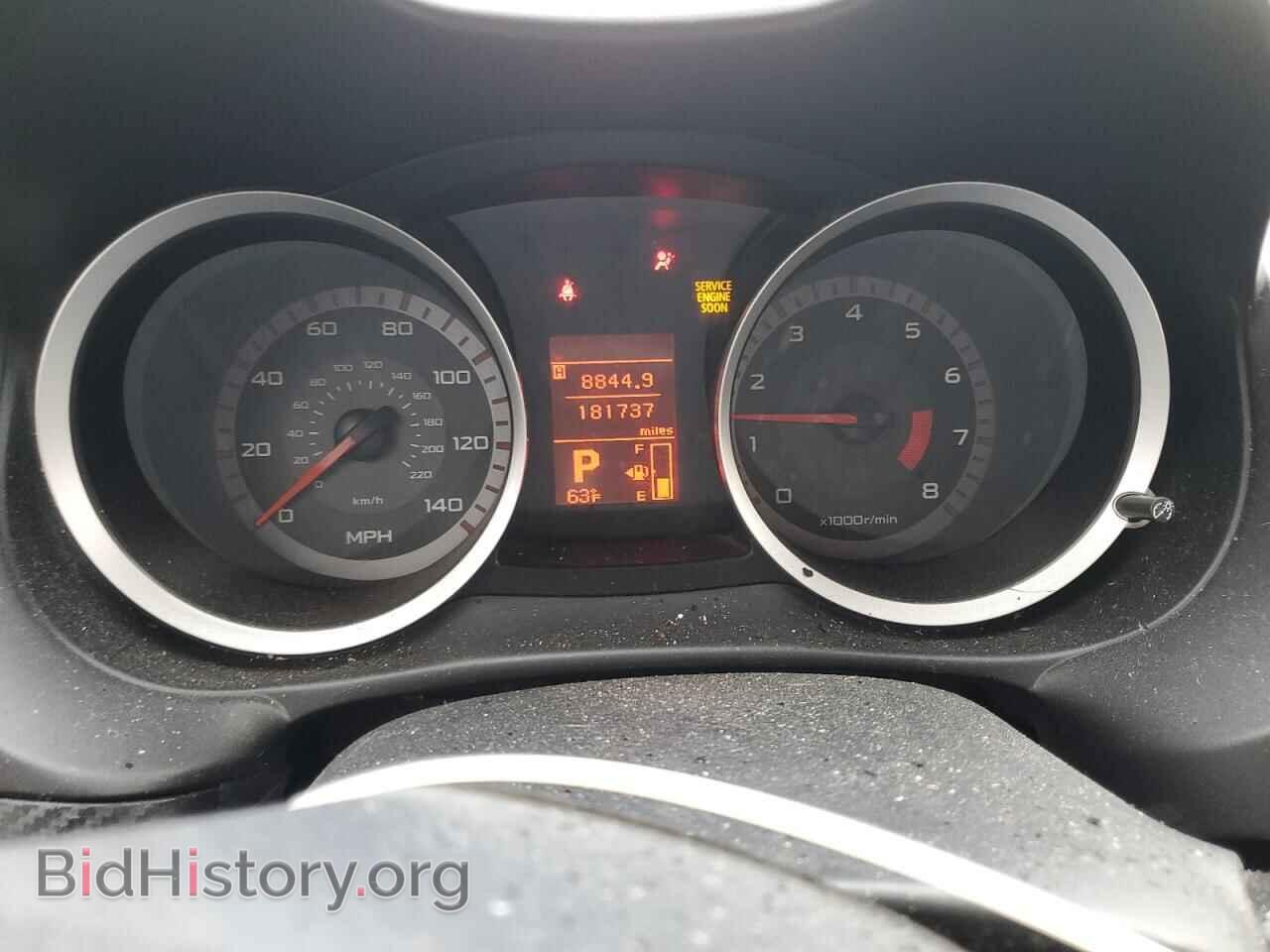 2009 MITSUBISHI LANCER - VIN: JA3AU26U89U017700 - Фото 9