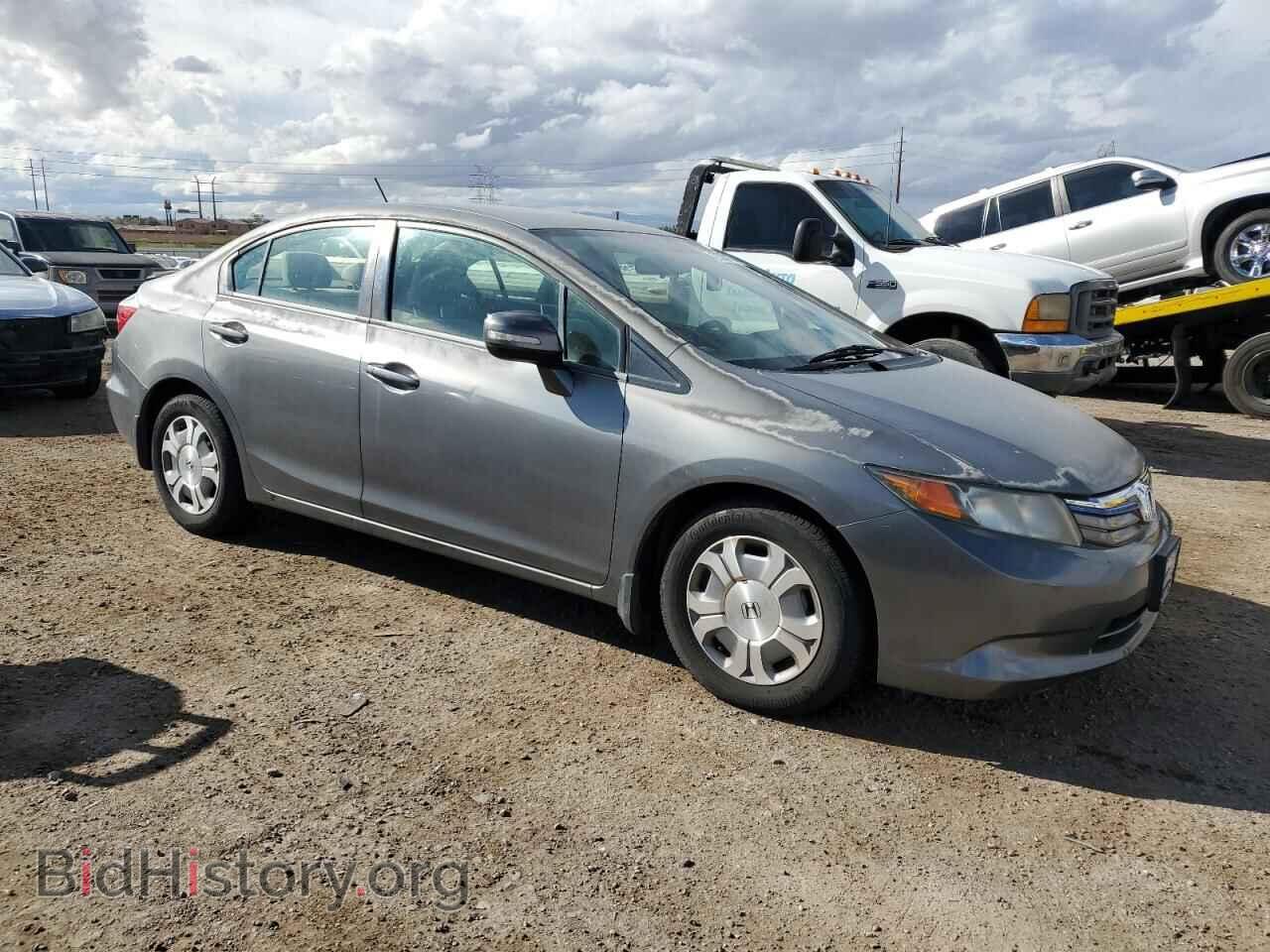 2012 HONDA CIVIC - VIN: JHMFB4F25CS005769 - Фото 4