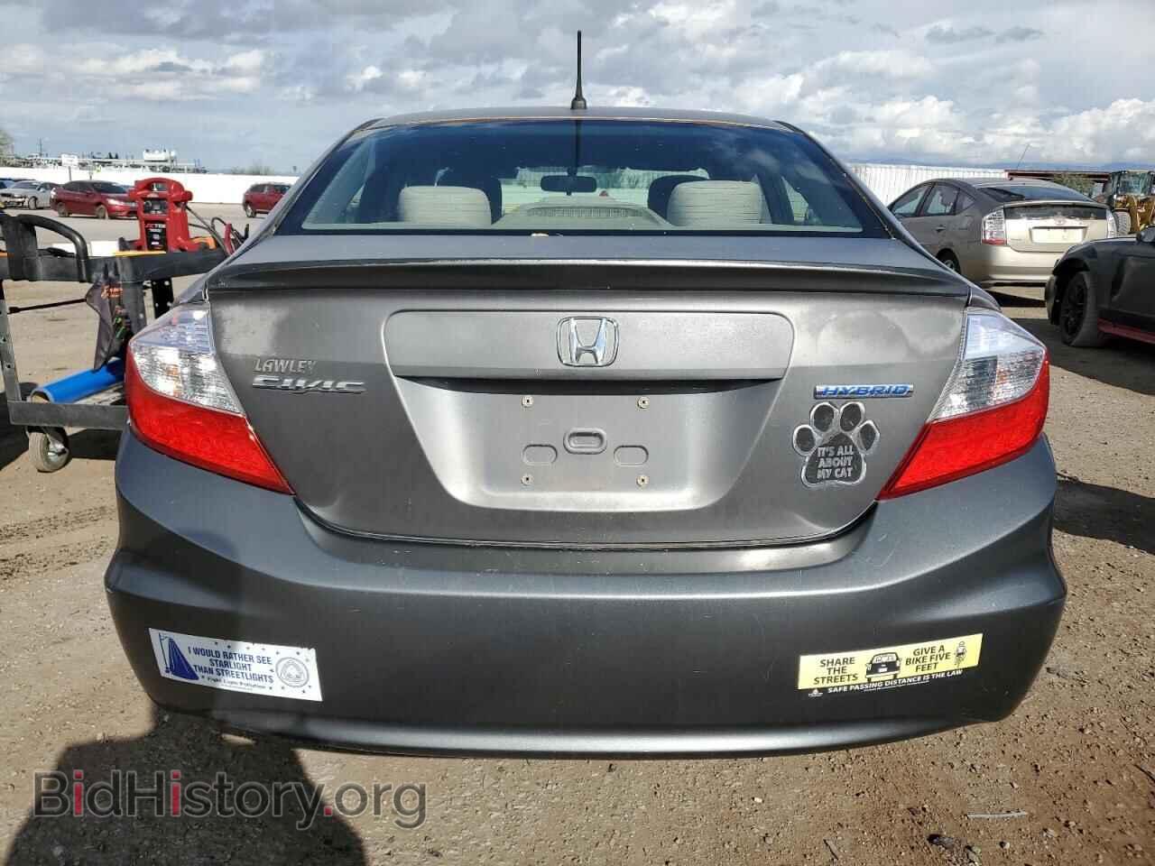 2012 HONDA CIVIC - VIN: JHMFB4F25CS005769 - Фото 6
