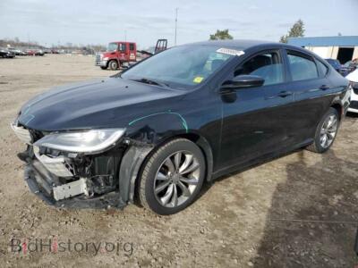 2016 Chrysler 200 S, черный — VIN 1C3CCCBB5GN128448, Copart