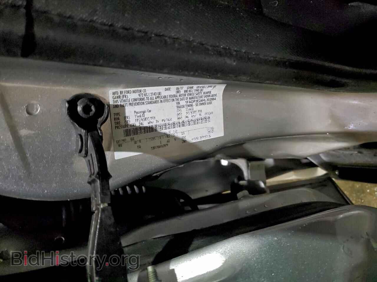 2017 FORD FOCUS - VIN: 1FADP3E24HL302884 - Фото 12