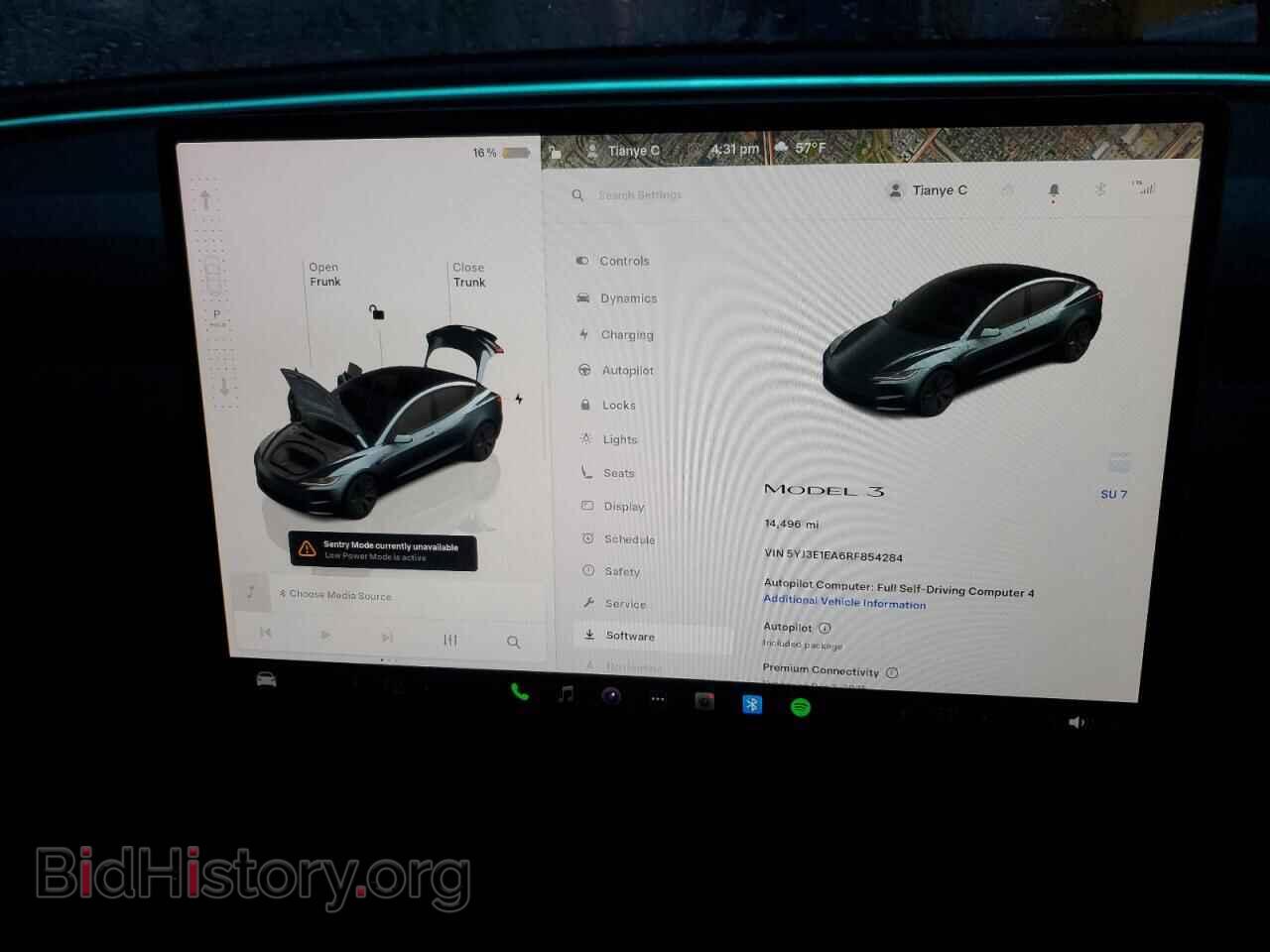 2024 TESLA MODEL 3 - VIN: 5YJ3E1EA6RF854284 - Photo 9